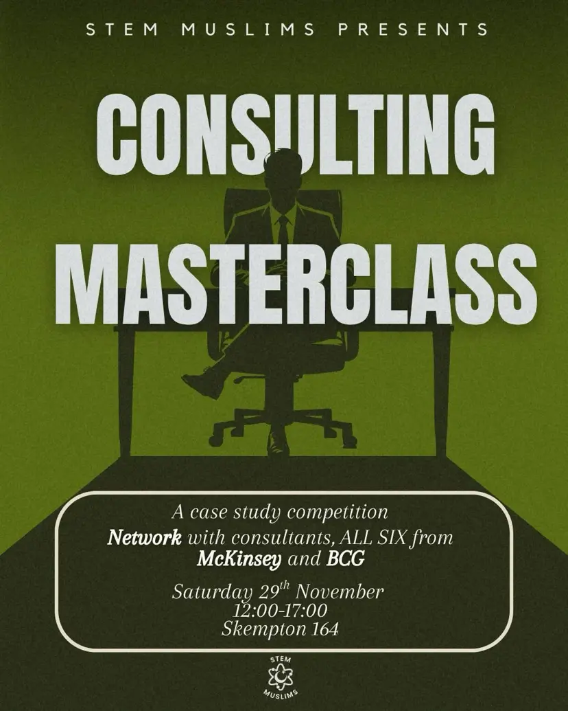 Consulting Masterclass poster