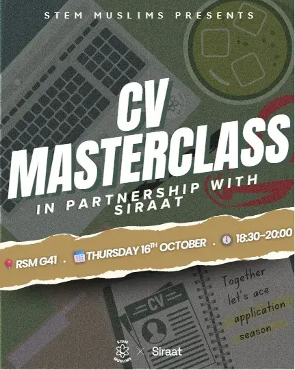 CV Masterclass poster